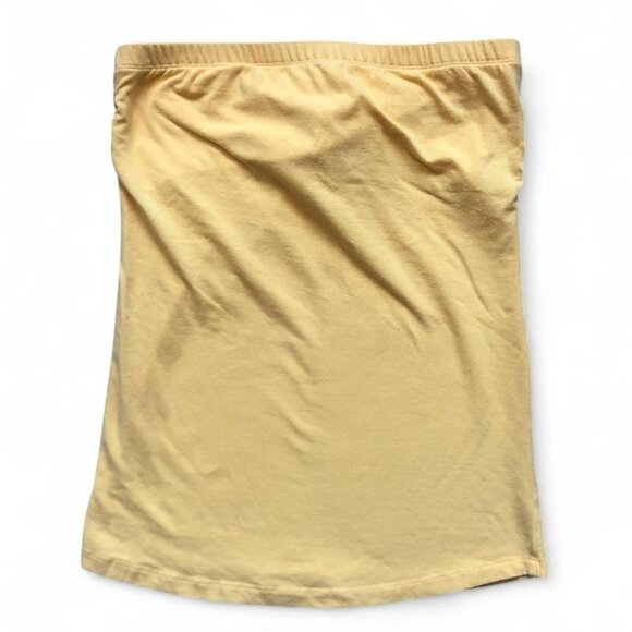 Butter Yellow Tube Top - Picture 1 of 4